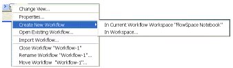 create a workflow